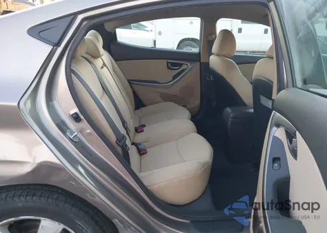 2013 Hyundai Elantra Gls/Limited из США, поврежденный, VIN 5NPDH4AE0DH205631